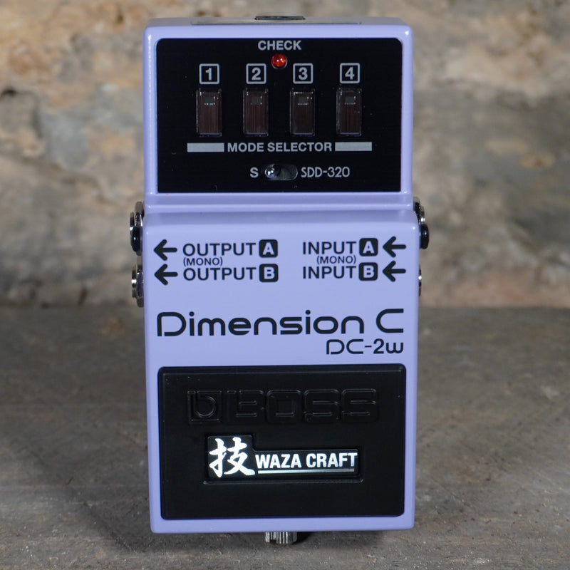 dimension d pedal Boss Dimension C Waza Chorus Guitar Pedal