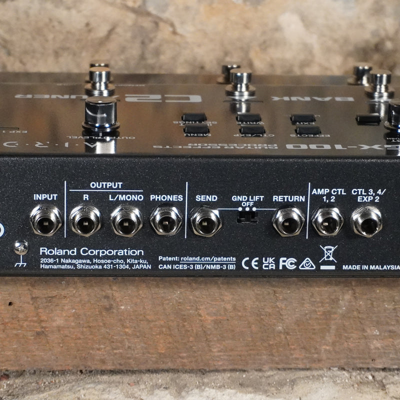 boss gx-100 guitar multi-effects pedal Boss GX-100 Guitar Multi-Effects Processor