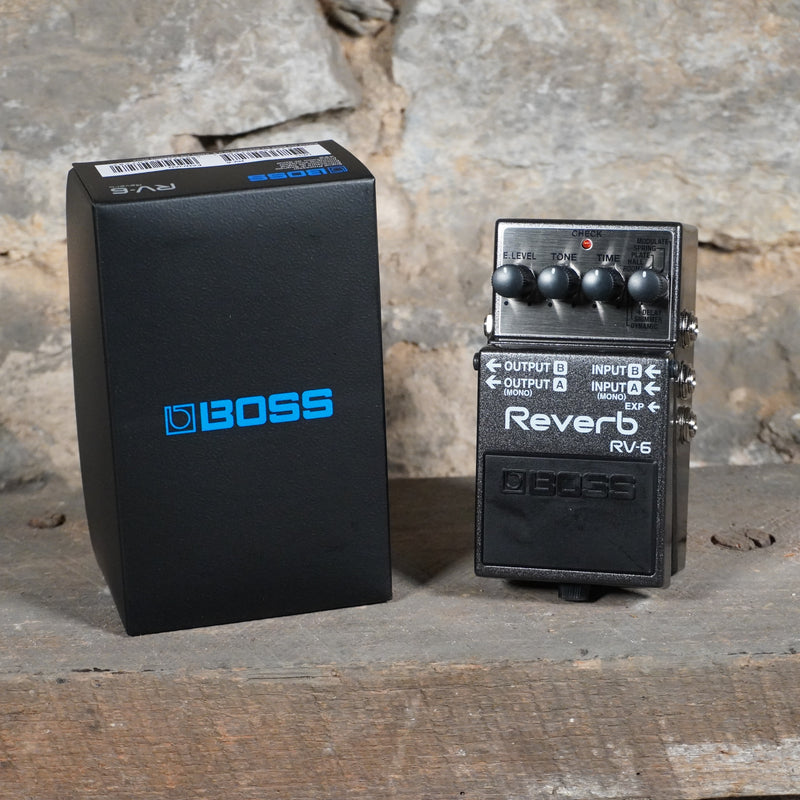 digital reverb pedal Boss RV-6 Reverb Pedal