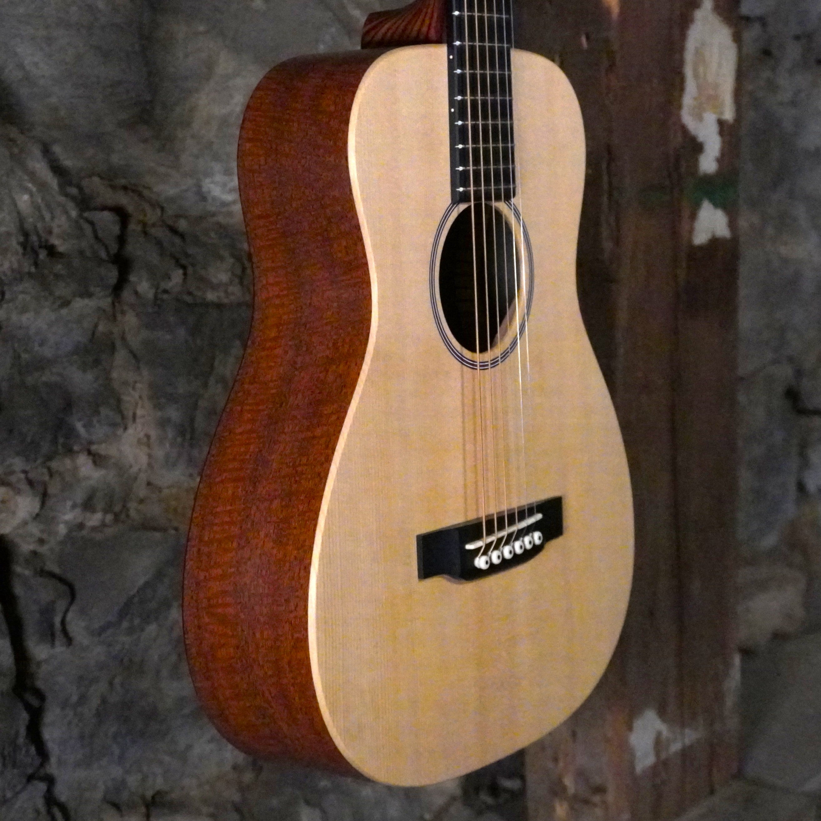 Martin LX1E Mini Little Martin Acoustic Electric Guitar w/Softshell Case