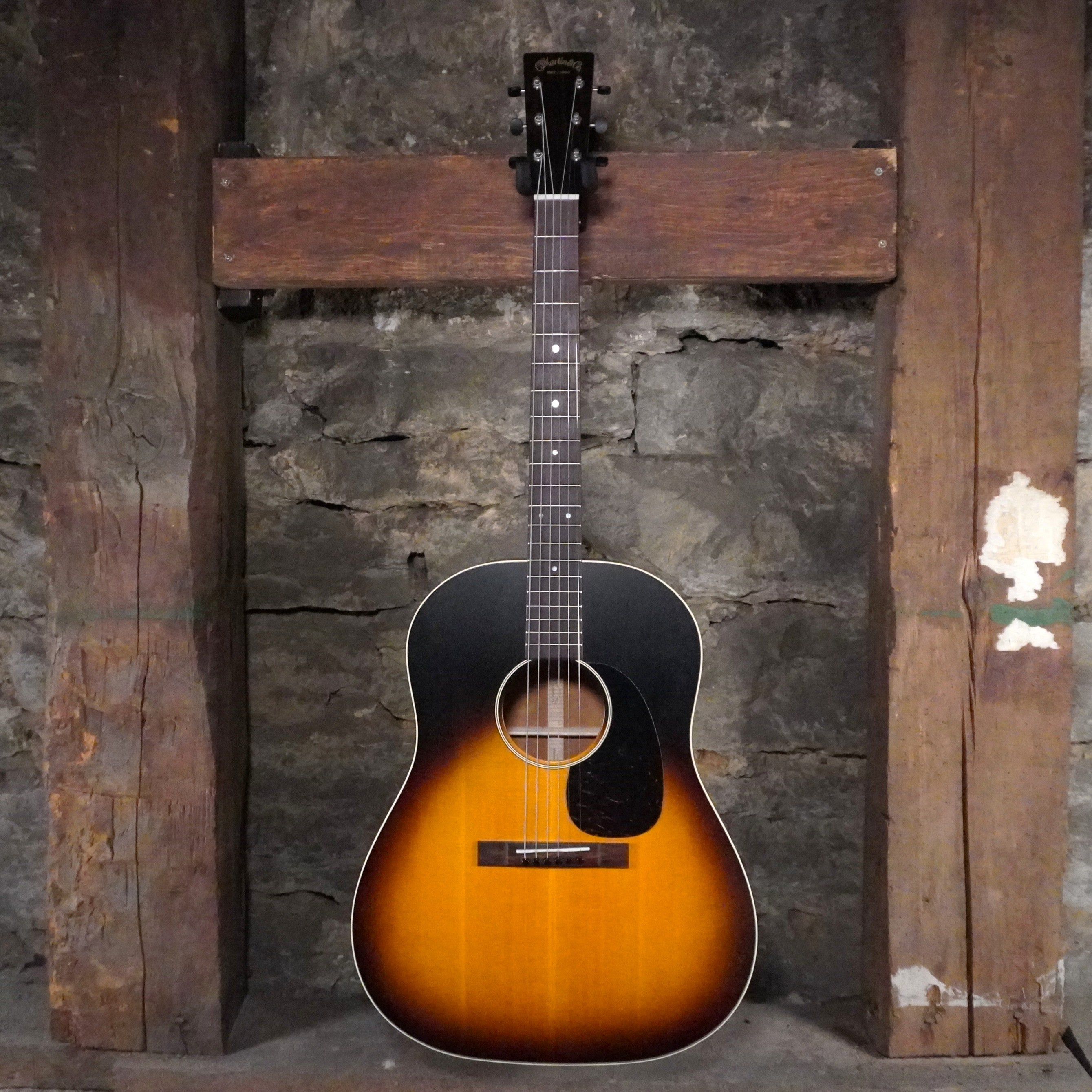 Martin Guitars DSS-17 Dreadnought Acoustic Guitar Whiskey Sunset w/Softshell Case
