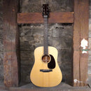 Martin Guitars D18 Dreadnought Acoustic Guitar Natural Satin w/Hard Case 2025 Model