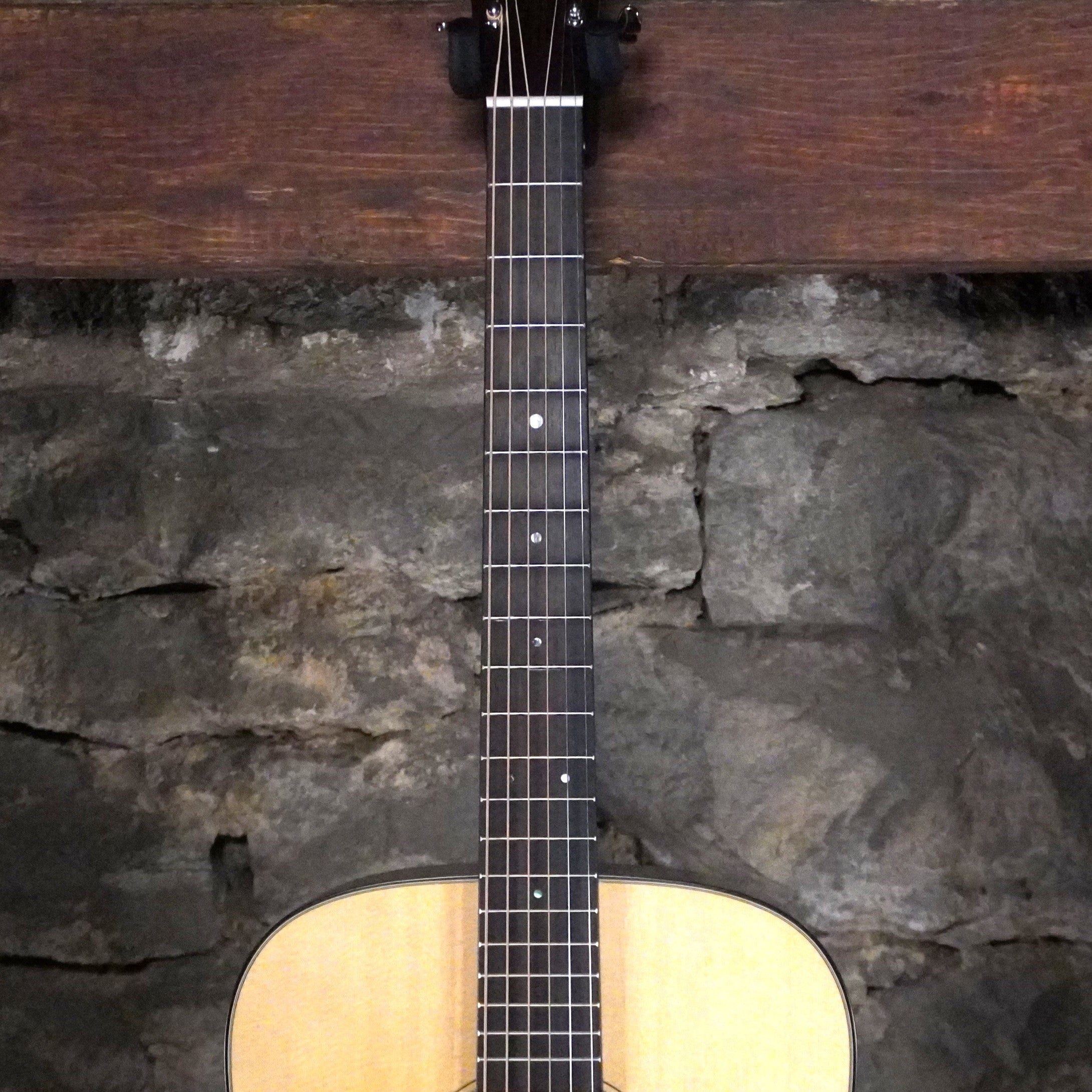 Martin Guitars D-18 Satin Dreadnought Acoustic Guitar Natural Satin w/Hard Case
