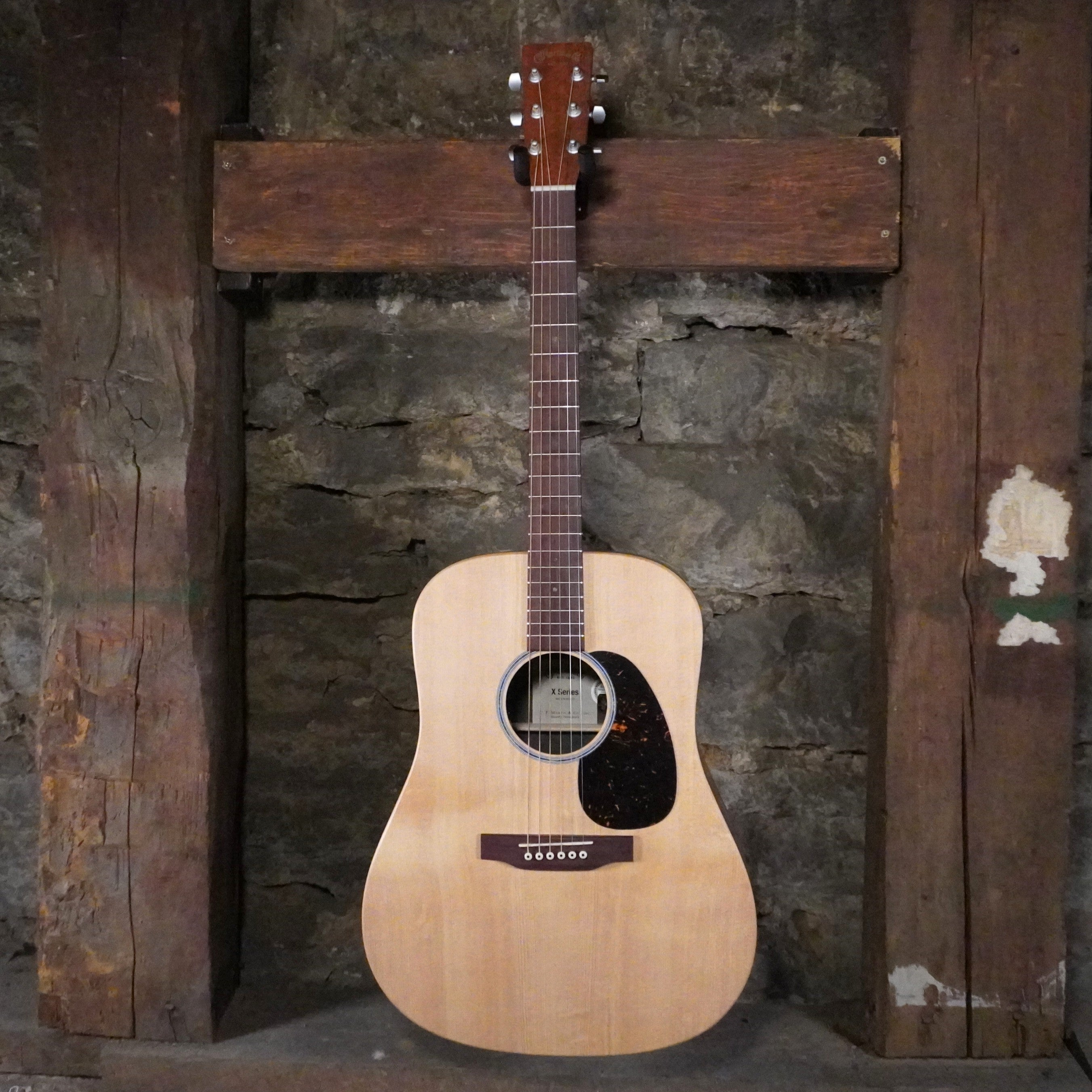 Martin X Series DX-2EMAH Mahogany Dreadnought A/E w/Softshell Case