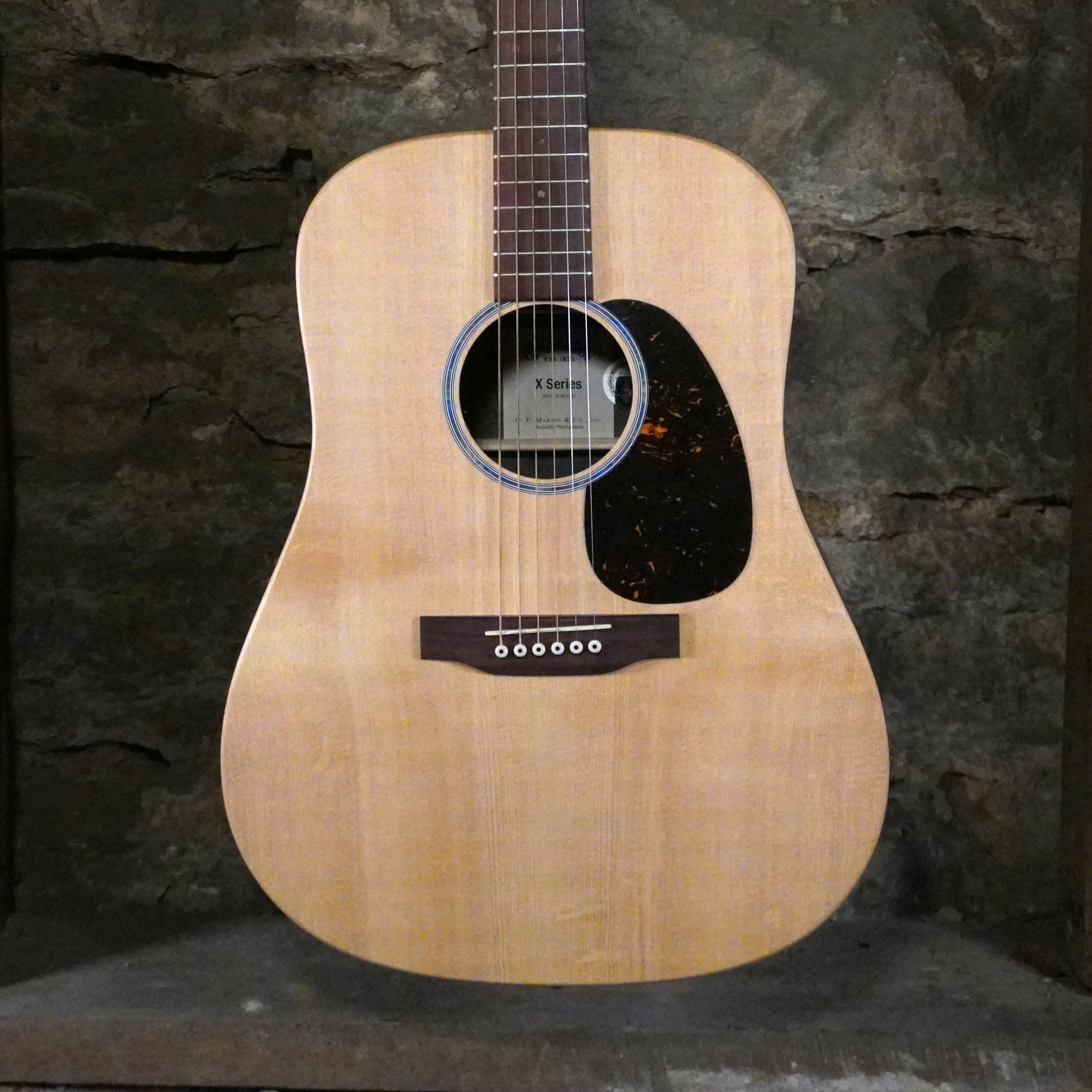 Martin X Series DX-2EMAH Mahogany Dreadnought A/E w/Softshell Case