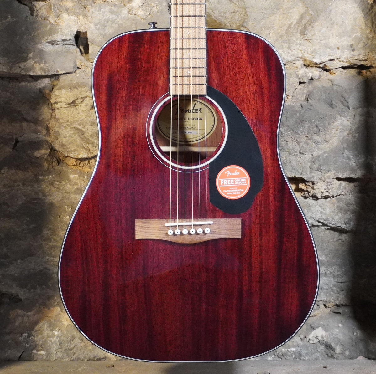 Fender CD-60 Mahogany Dreadnought Acoustic Guitar