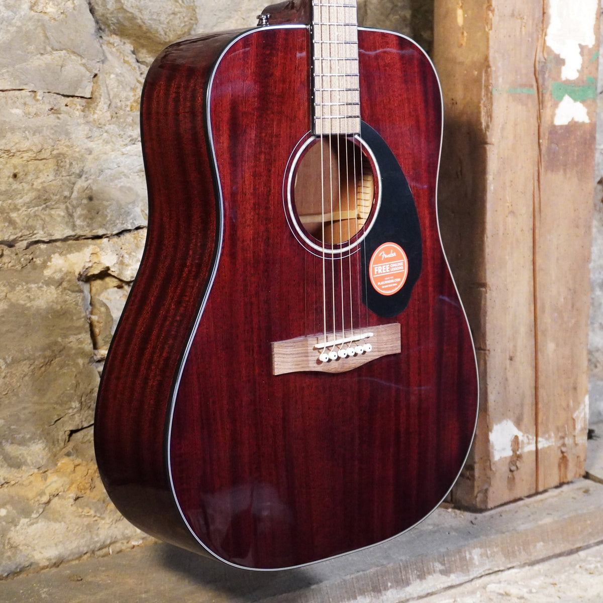Fender CD-60 Mahogany Dreadnought Acoustic Guitar