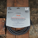 Fender Professional Series Black Tweed Instrument Cable 15ft