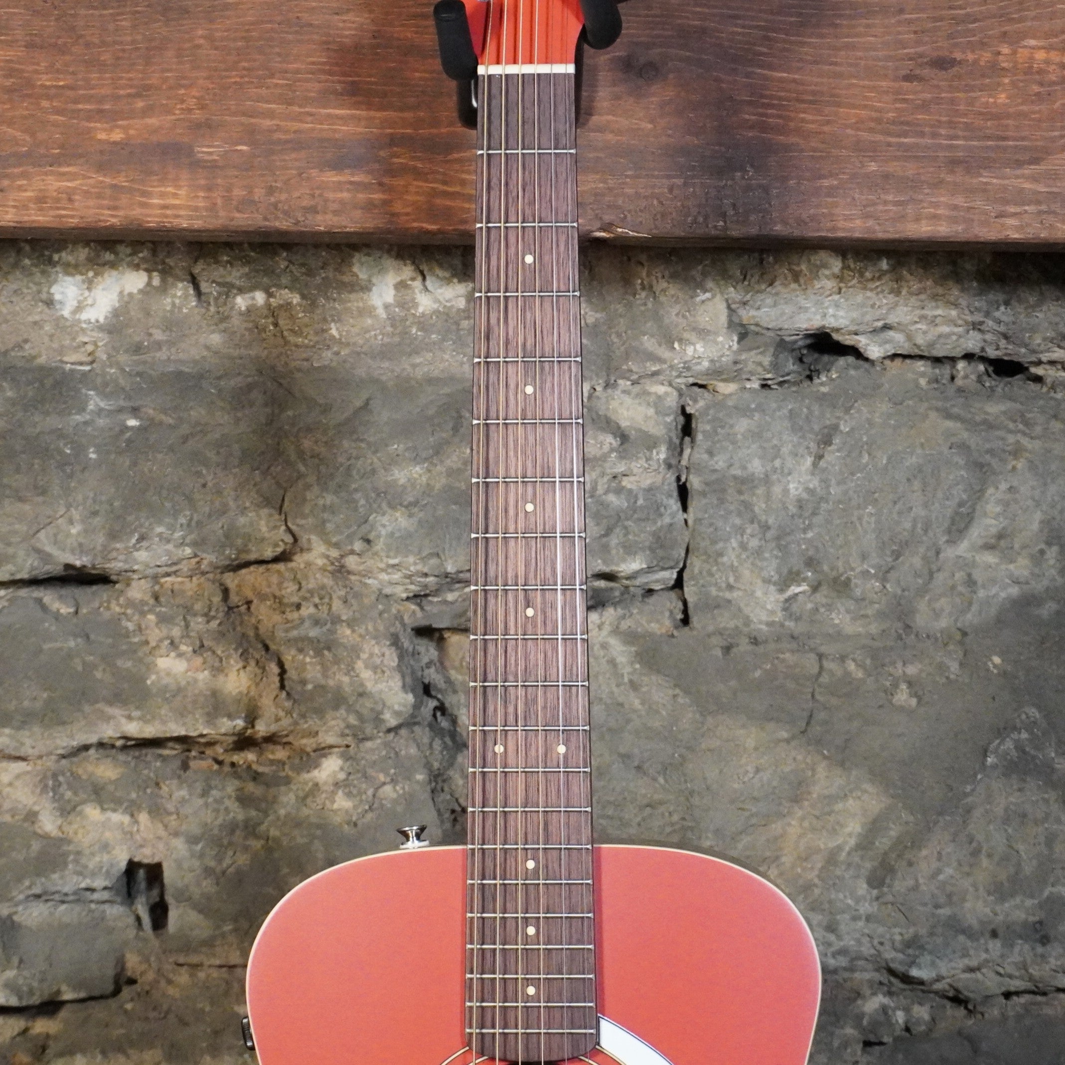 Fender Player Malibu Fiesta Red Walnut Fretboard Acoustic Electric