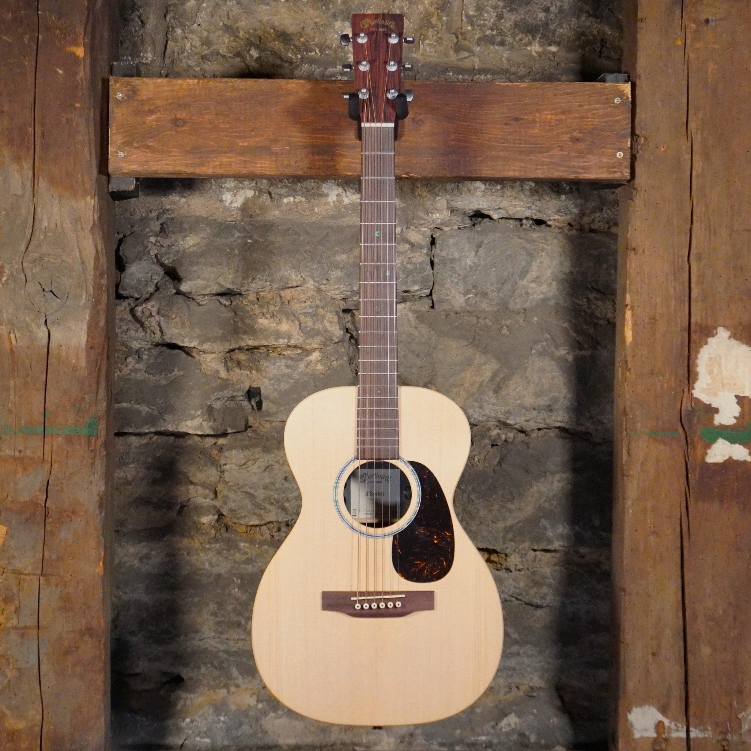 Martin X Series 0-X2E Martin Acoustic Electric Natural w/ Softshell Case