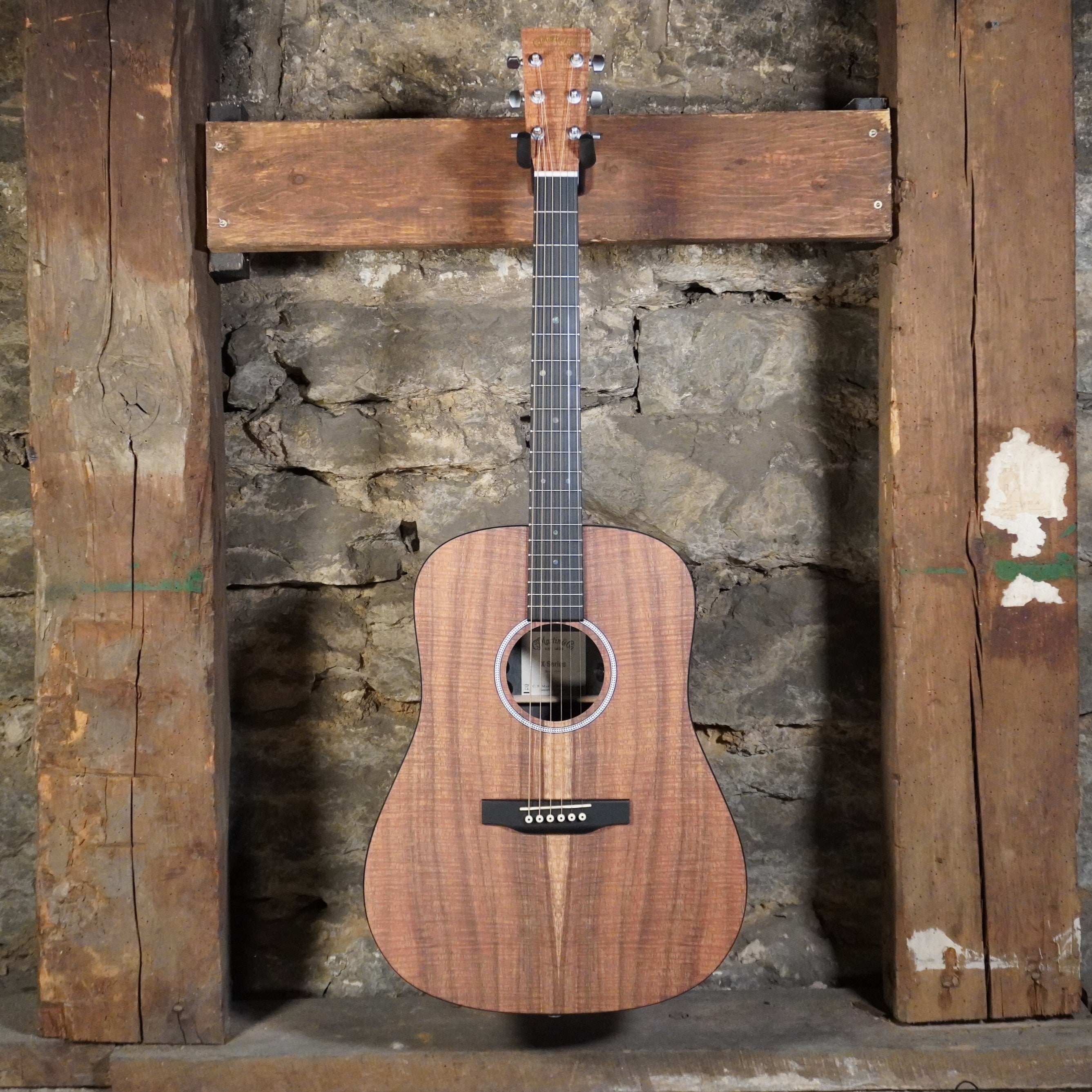 Martin X Series D-1XE D-14 Fret Acoustic Electric Koa w/Softshell Case