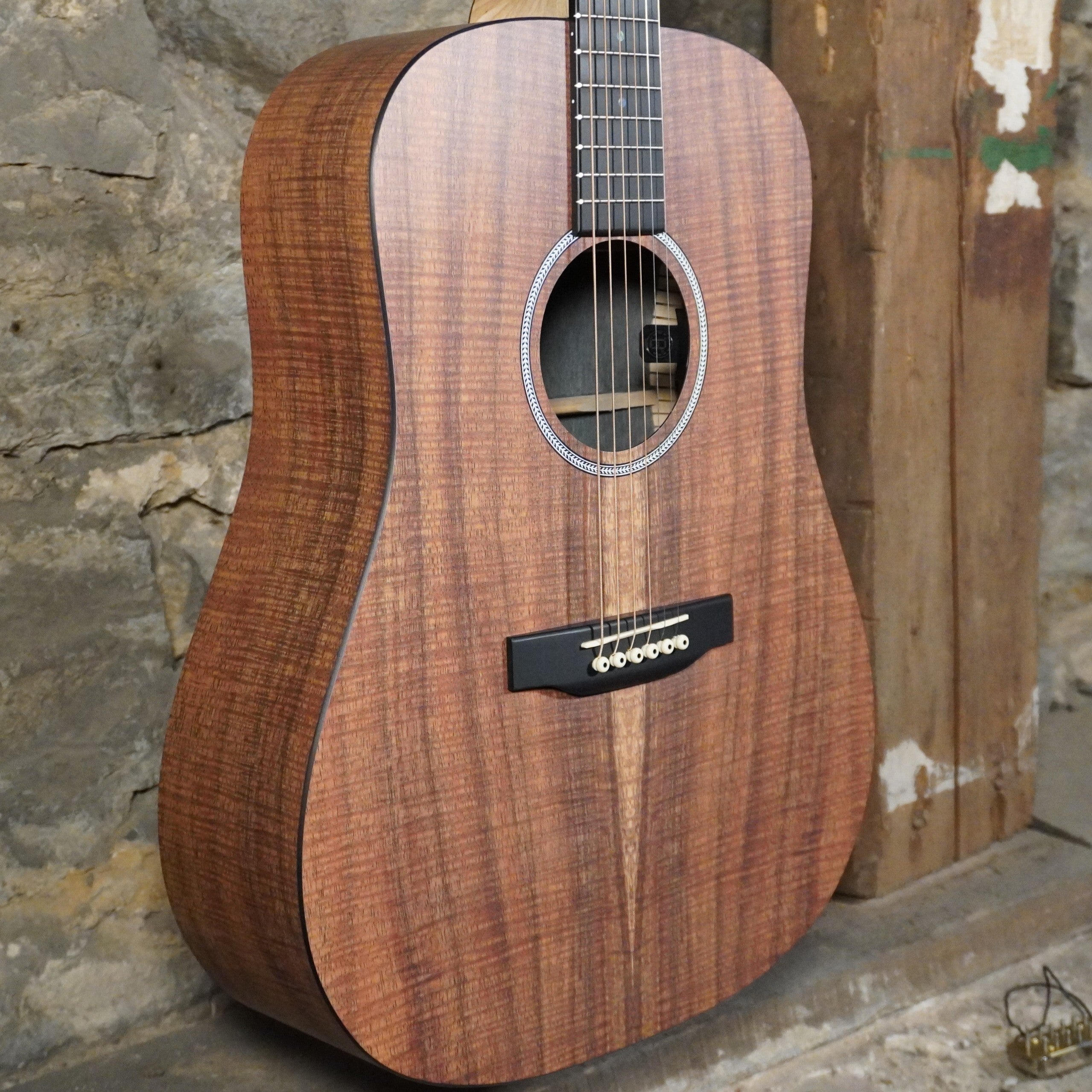 Martin X Series D-1XE D-14 Fret Acoustic Electric Koa w/Softshell Case