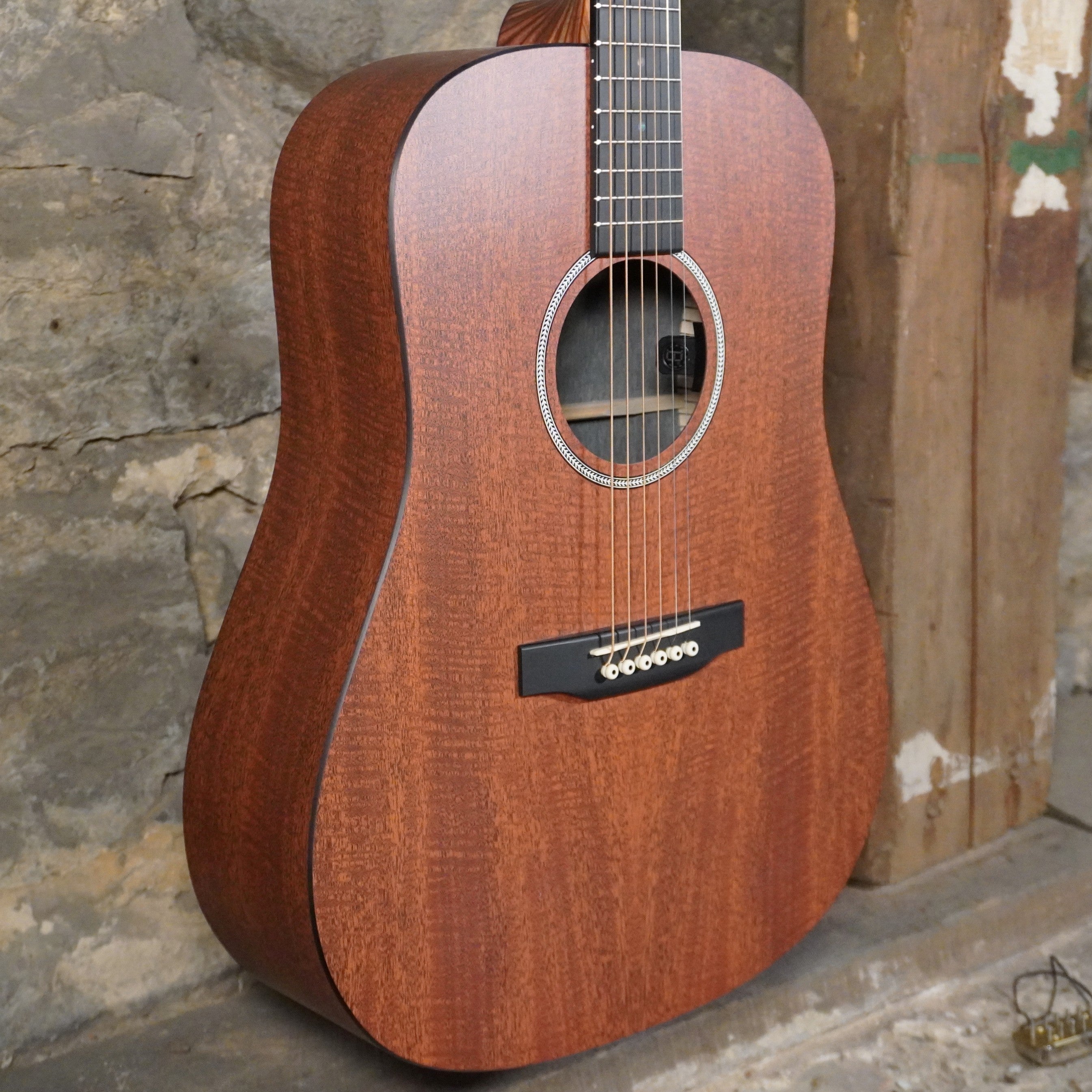 Martin X Series 11DX1EMAH D-14 Fret Acoustic Electric Mahogany w/Softshell Case