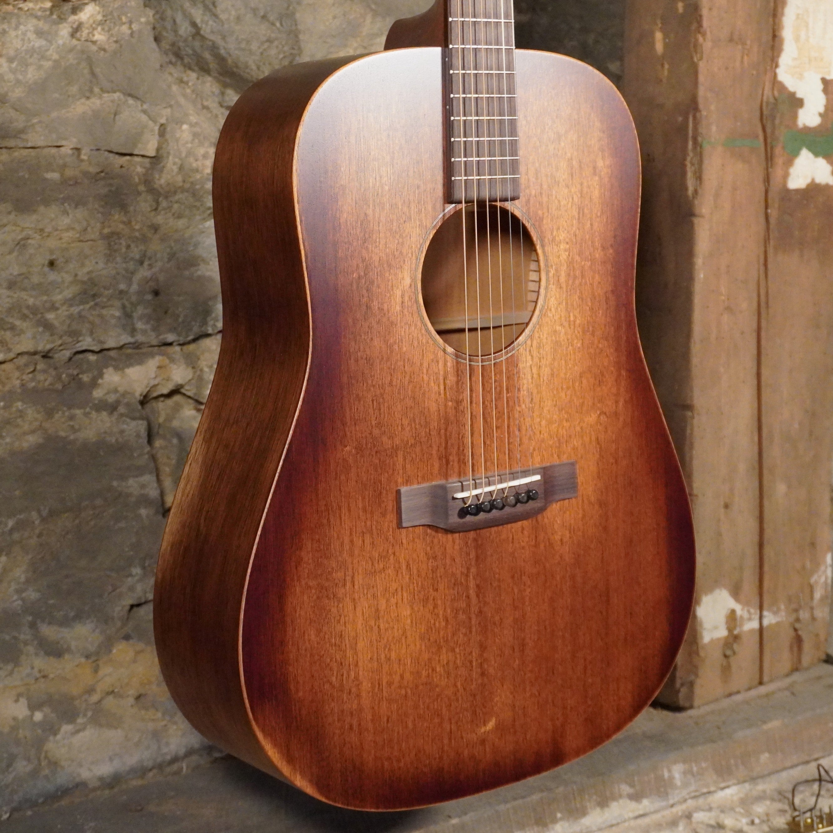 Martin D-15M StreetMaster D-14 Fret Acoustic Electric w/Softshell Case
