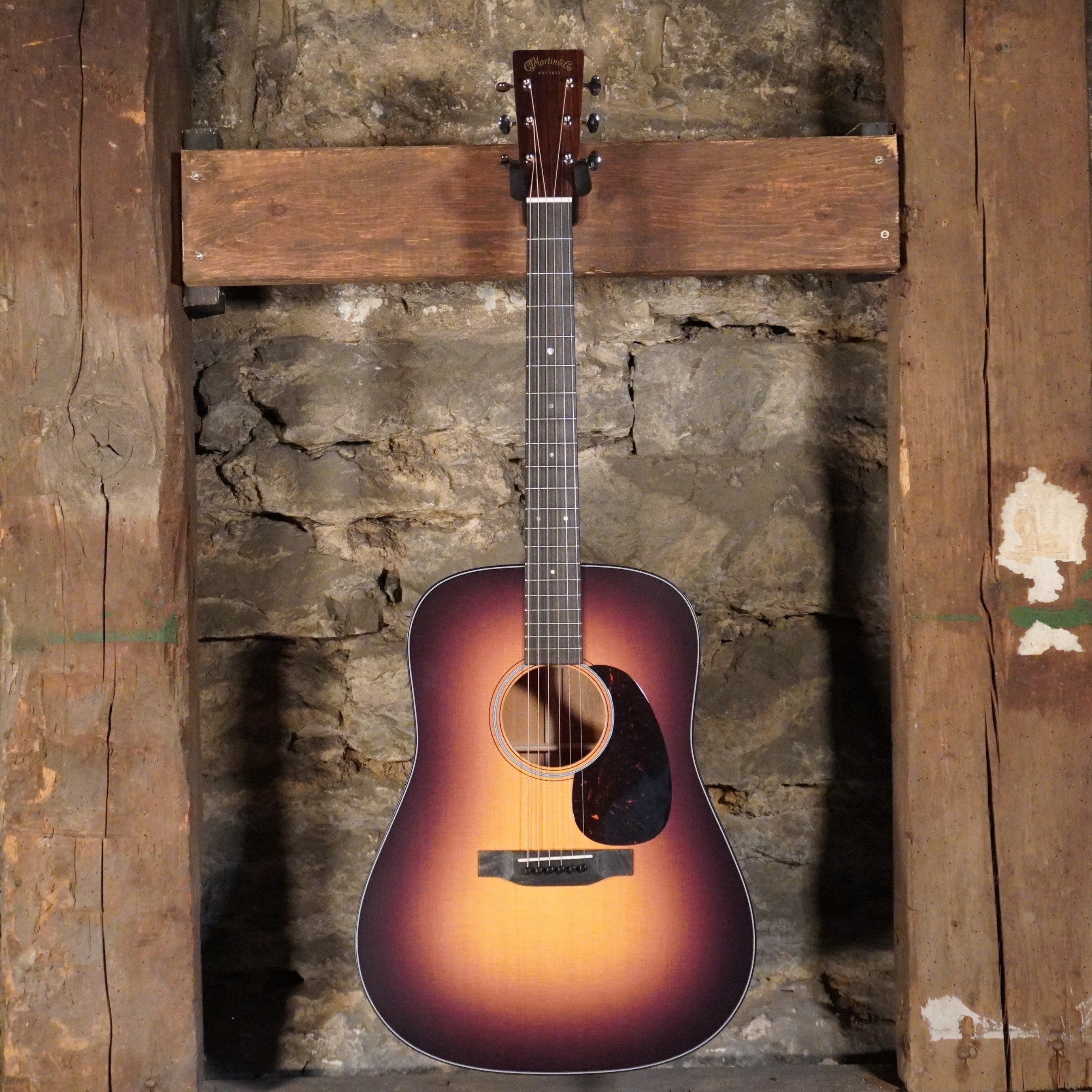 Martin D-18 Satin 1935 Standard Series D-14 Fret Burst w/Hard Case