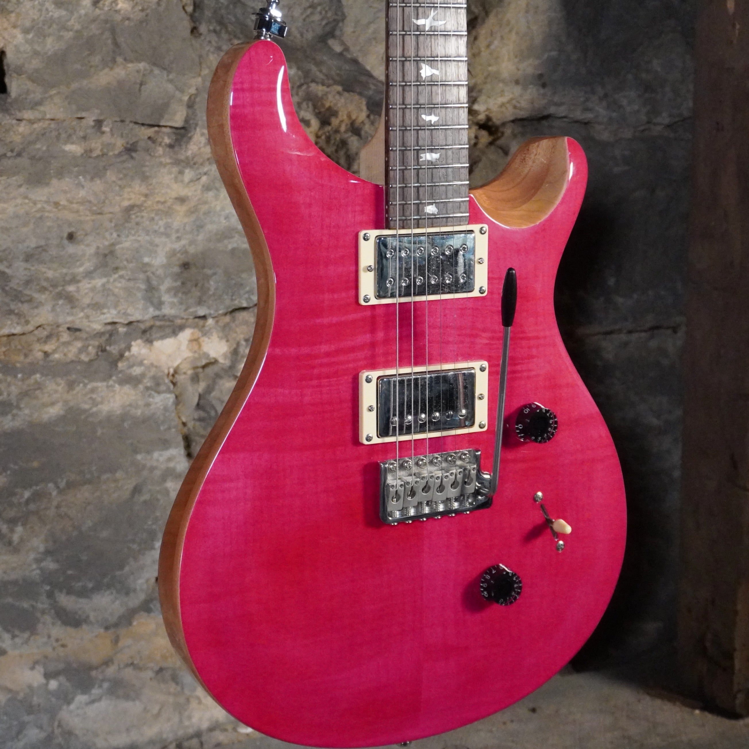 Used PRS SE Custom 24 Electric Guitar Bonni Pink Used