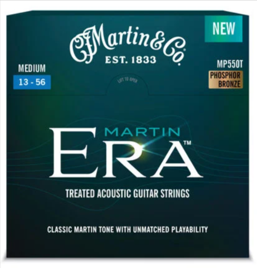 Martin Era™ Treated Medium Acoustic Guitar Strings