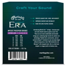 Martin Era™ Treated Custom Light Acoustic Guitar Strings