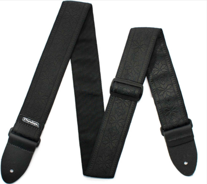 Dunlop Jacquard Fillmore Black Strap