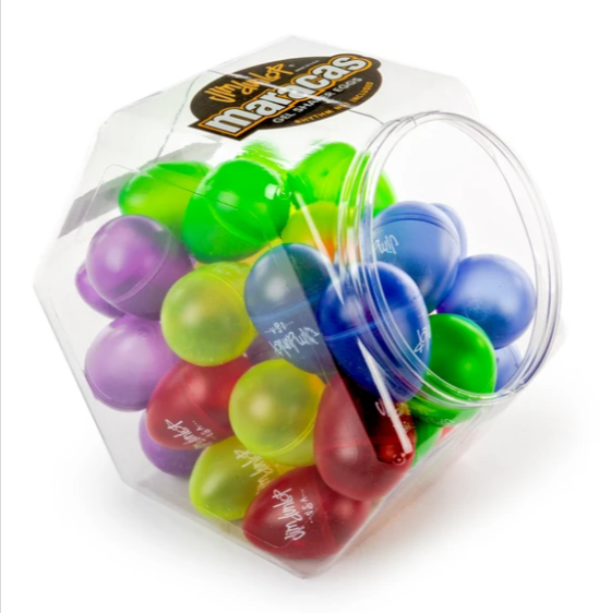 Dunlop Gel Maracas Various Colors (Single Egg Shaker)