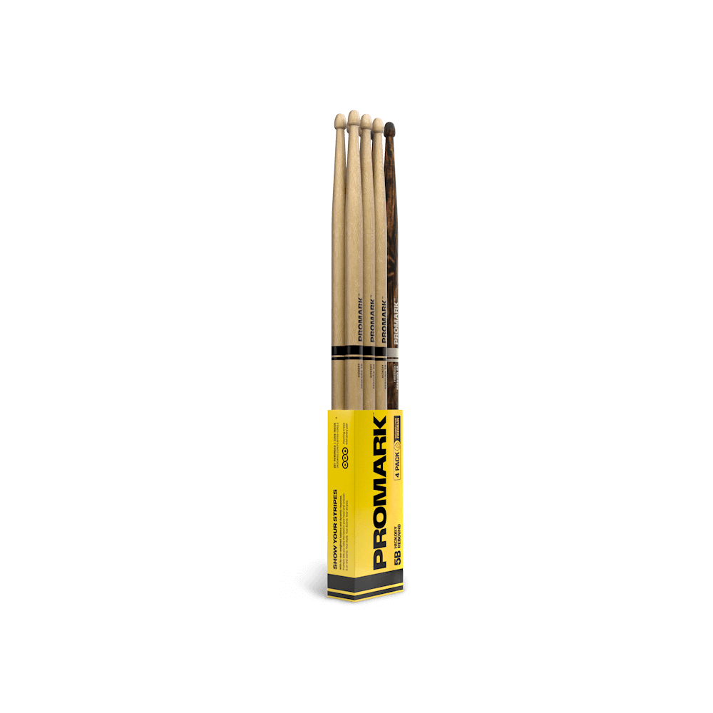 ProMark 5B Hickory Rebound 4 Pack official product photo