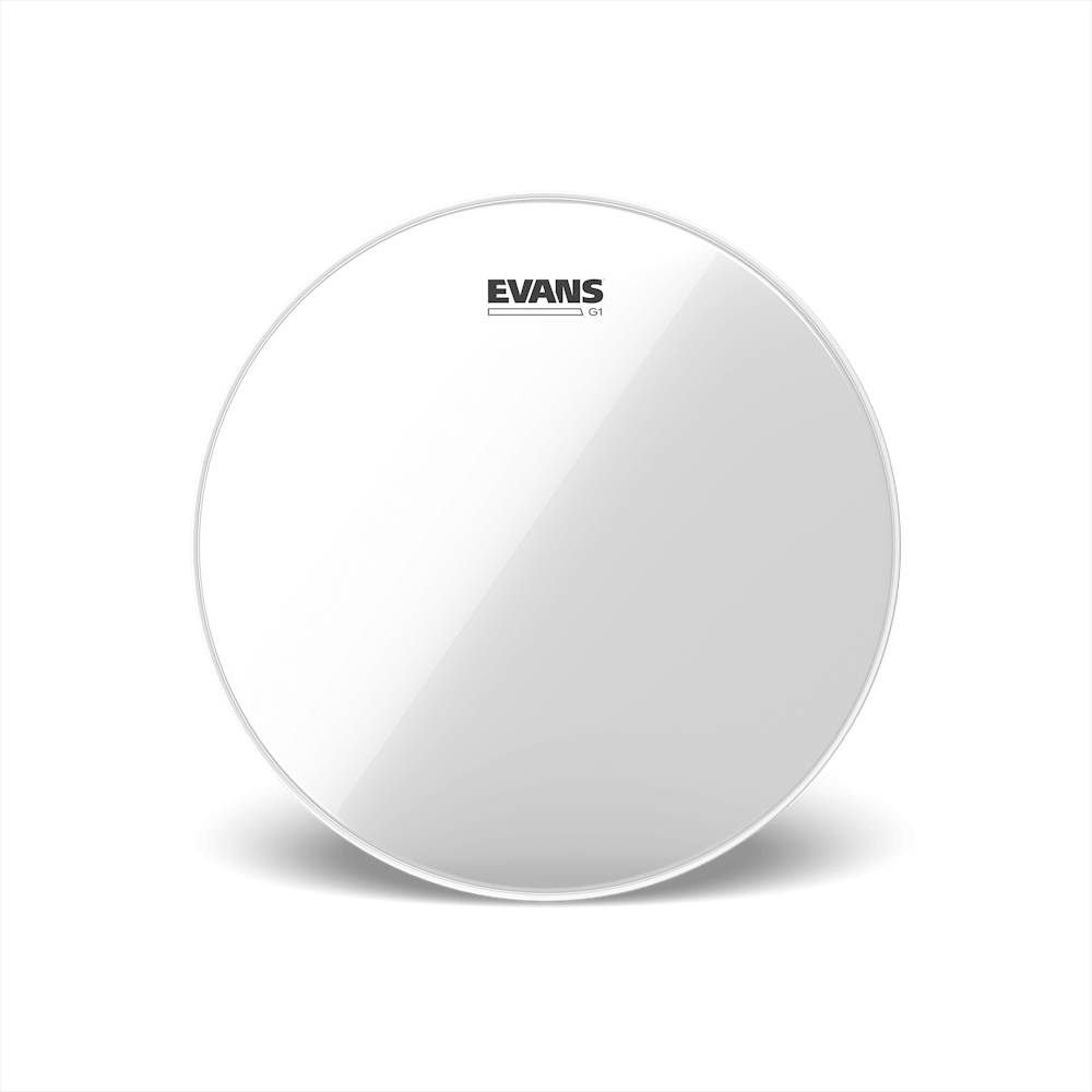 Evans G1 Clear Tom Batter Head 10 in official product photo