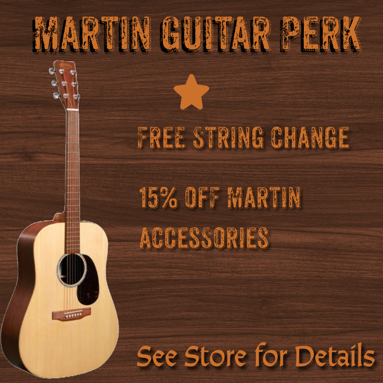 Martin X Series D-1XE D-14 Fret Acoustic Electric Koa w/Softshell Case
