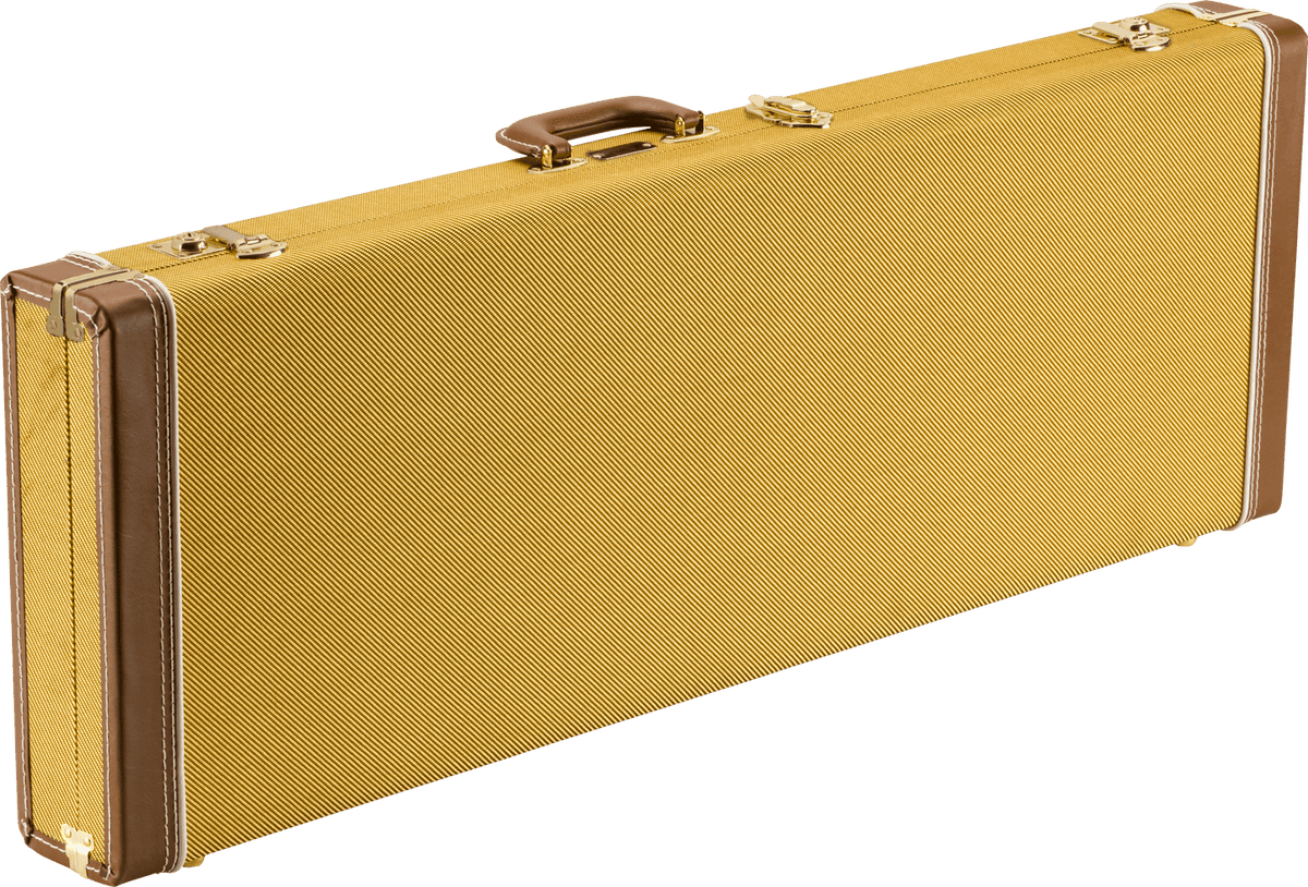 Fender Classic Series Wood Case - Stratocaster/Telecaster, Tweed