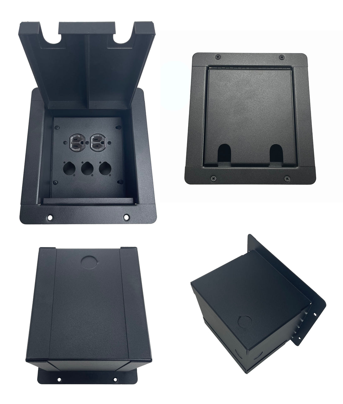 ProCraft FPMU-1DUP3X-BK Floor Box official product photo