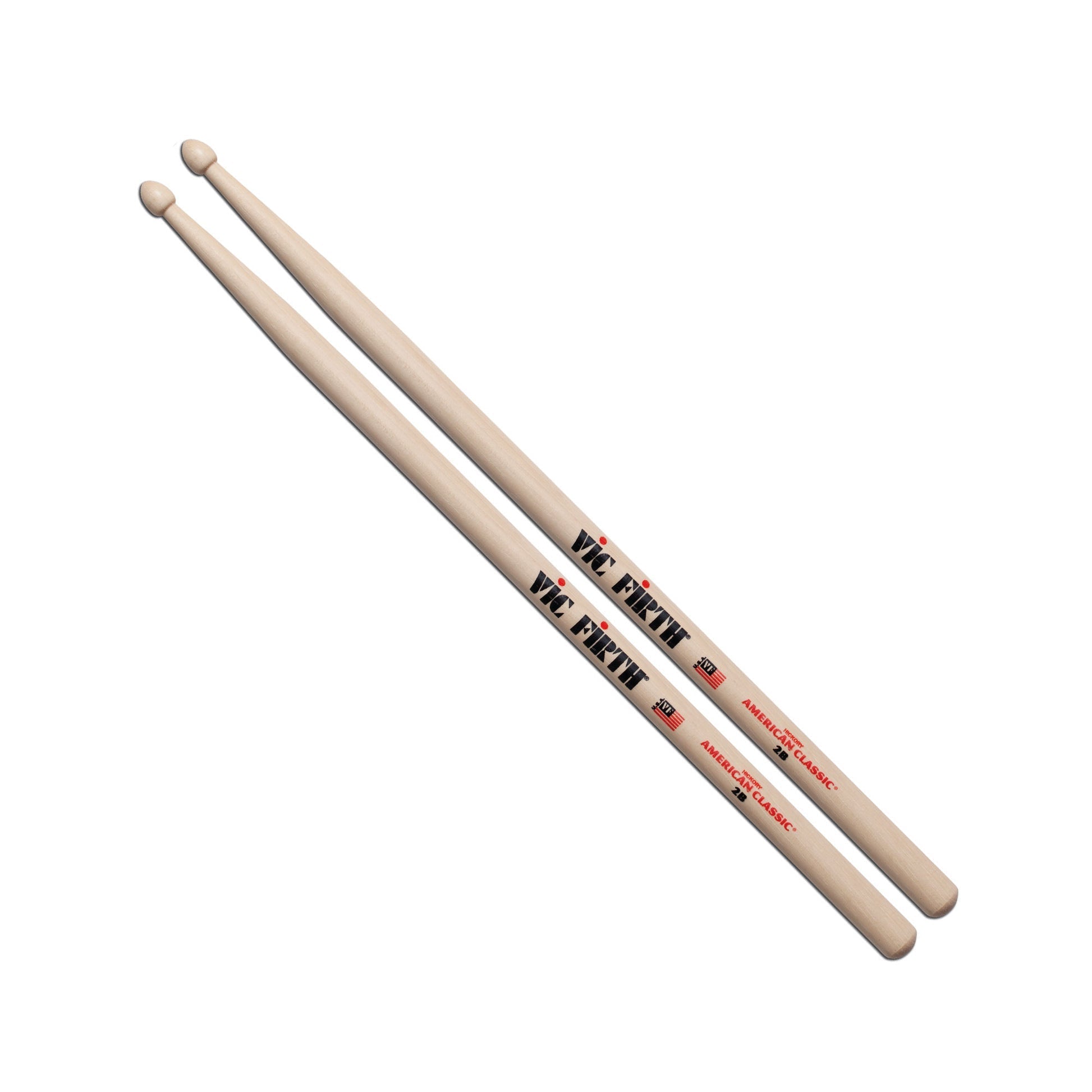 Vic Firth American Classic 2B Drumsticks official product photo