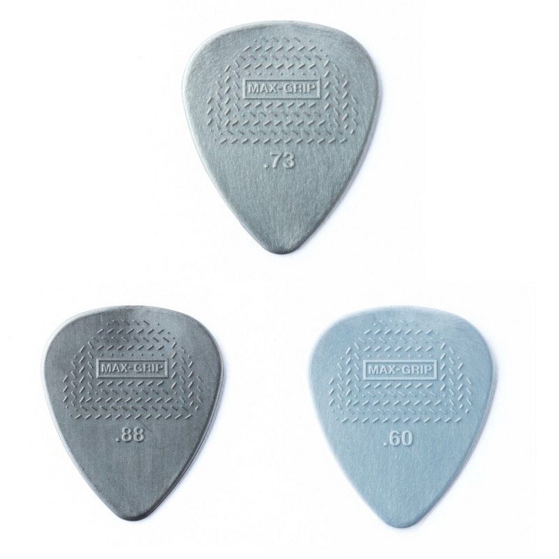 Dunlop Nylon Max-Grip Standard Picks Variety 449 JAMS Pack 12pc