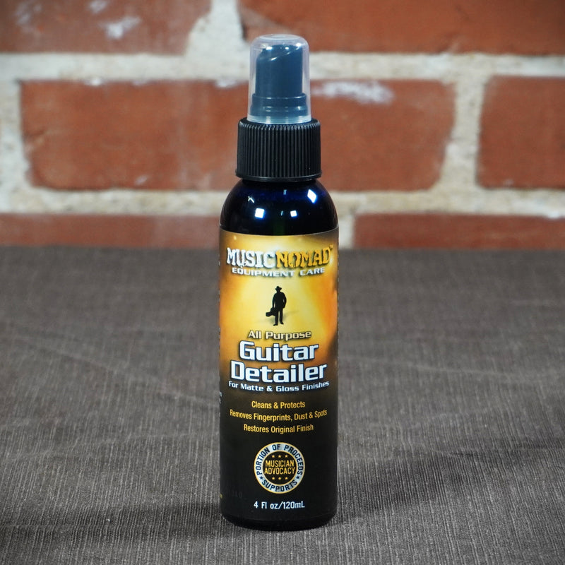Music Nomad Guitar Detailer All Purpose Cleaner 4oz *Great for Matte Finish*