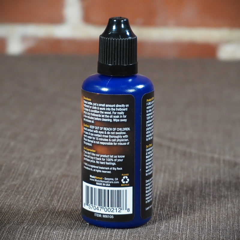 Music Nomad F-ONE Fretboard Oil Cleaner and Conditioner 2oz.
