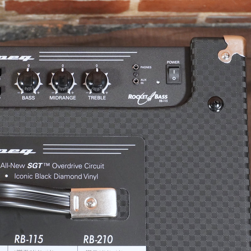 Ampeg Rocket Bass Combo Amp 200 watt 1x15"
