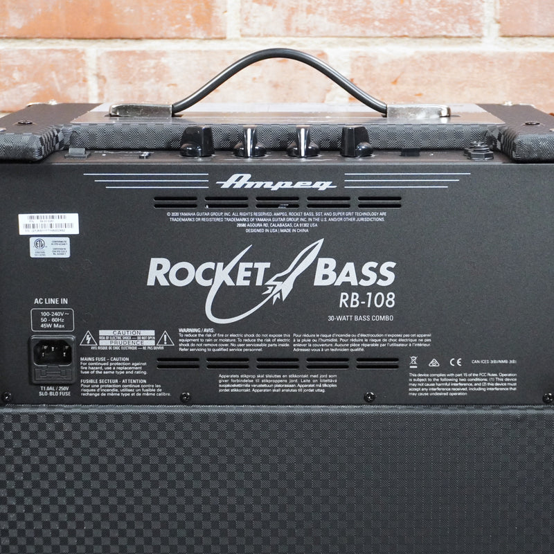 Ampeg Rocket Bass Combo Amp 30 Watts 1x8"
