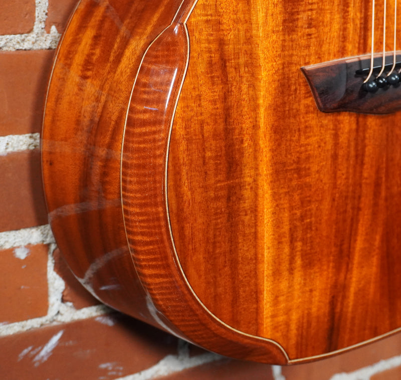 Used Washburn G55CE Koa Acoustic Electric w/Hard Case