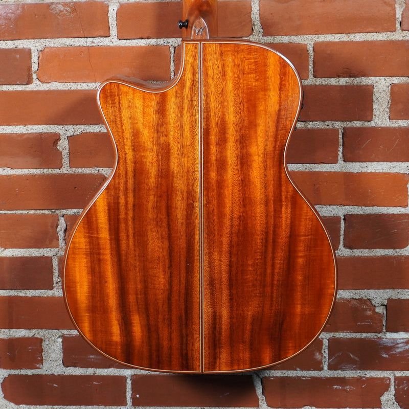 Used Washburn G55CE Koa Acoustic Electric w/Hard Case