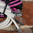 Ernie Ball Flat Ribbon Patch Cable 12" White 3 -Pack