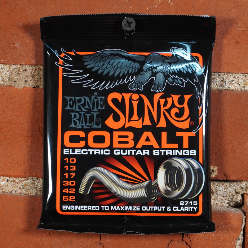 Ernie Ball Cobalt Hvy Top Skinny Bottom Slinky Electric Guitar Strings 10-52