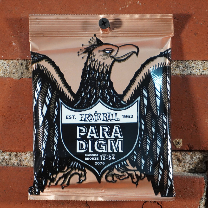 Ernie Ball Paradigm Phosphor Bronze Guitar Strings Medium Light .012-.054