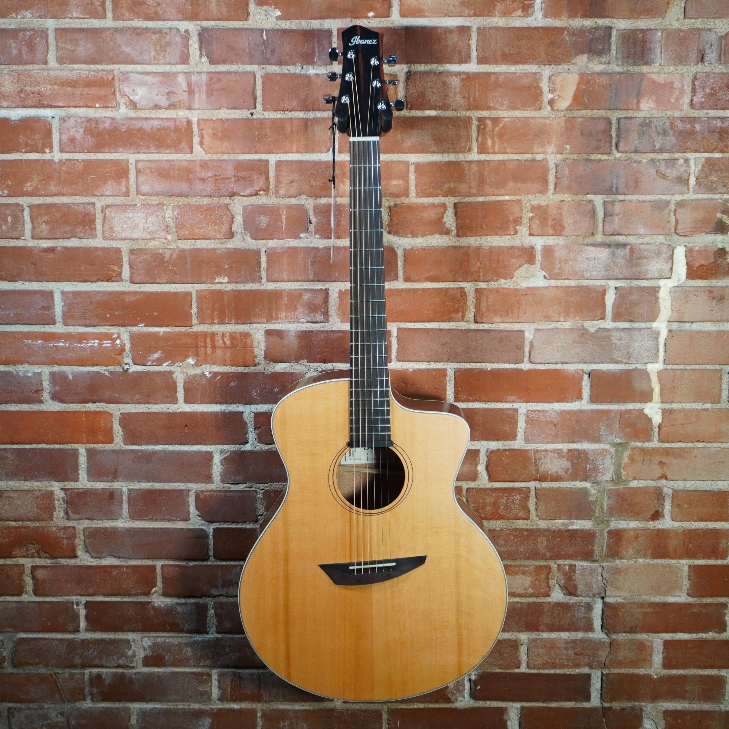 Ibanez PA Series Acoustic Electric Guitar Natural Mahogany High Gloss Used