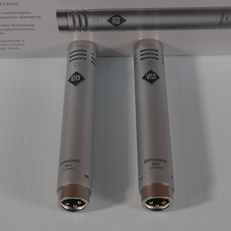 Presonus PM-2 Stereo Pair Cardioid Condenser Microphone