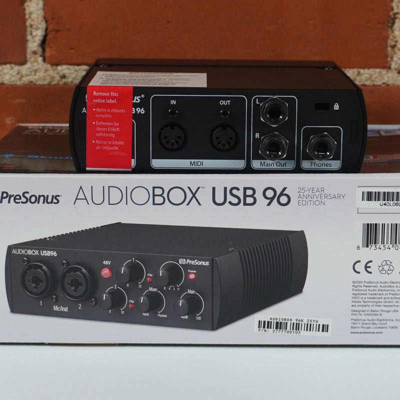 Presonus AudioBox 96K 25th Anniversary Interface