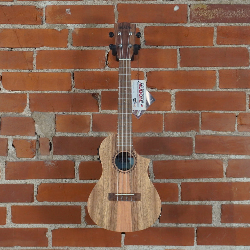 Kala Teak Tri-Top Concert Ukulele w/Cutaway & EQ