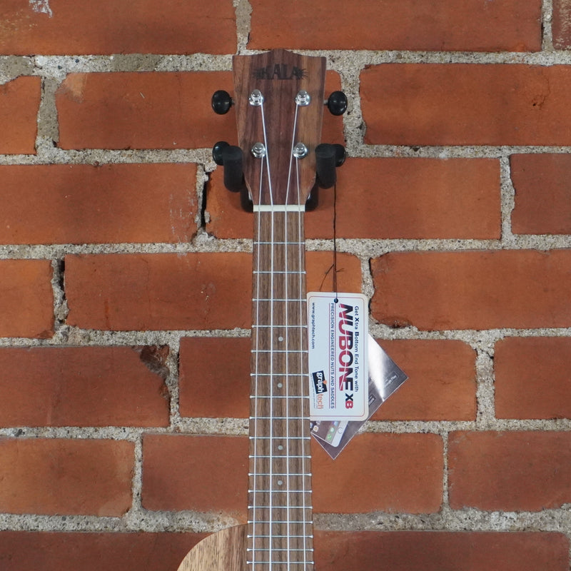 Kala Teak Tri-Top Concert Ukulele w/Cutaway & EQ