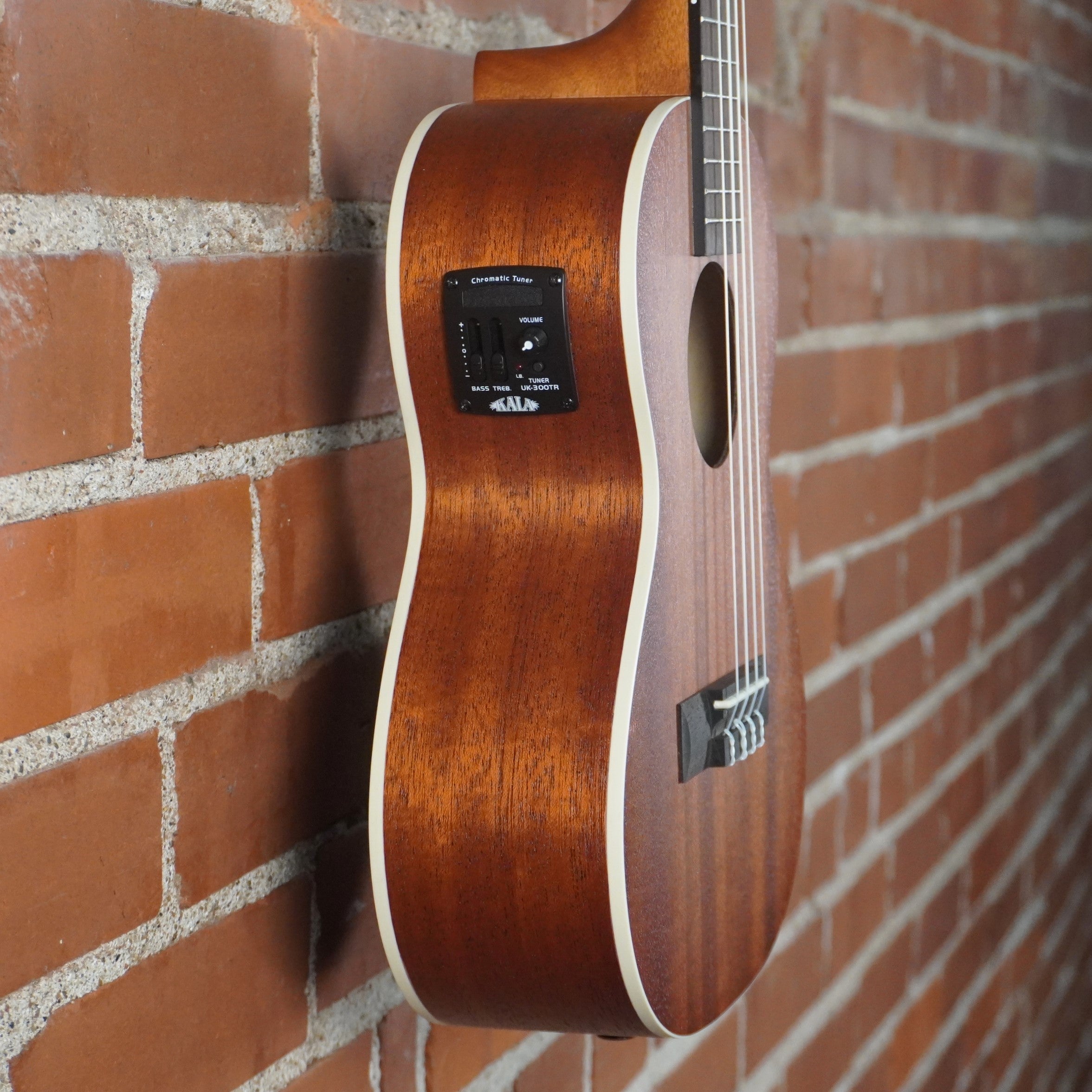 Kala Satin Mahogany Concert Electric Ukulele Store Demo
