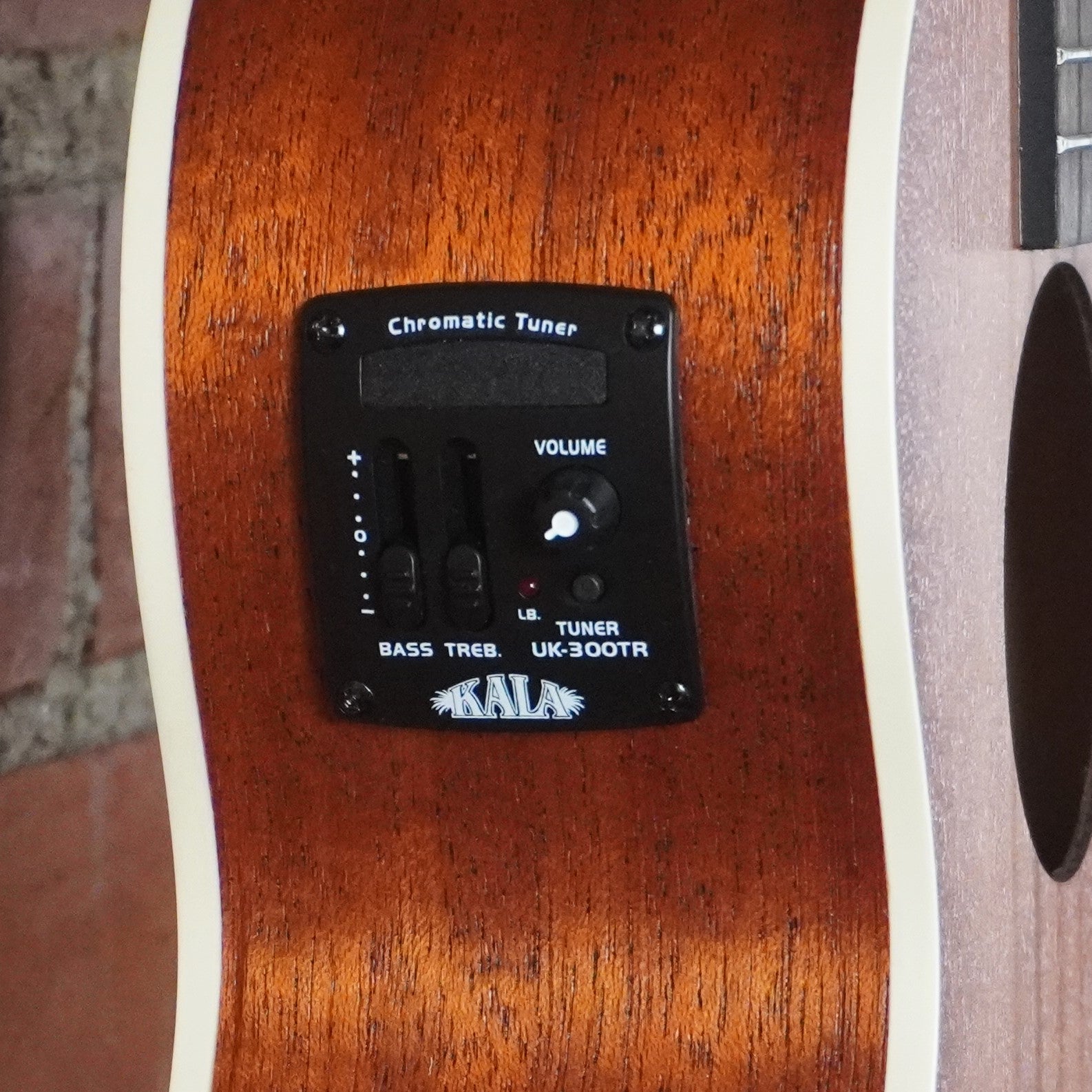 Kala Satin Mahogany Concert Electric Ukulele Store Demo