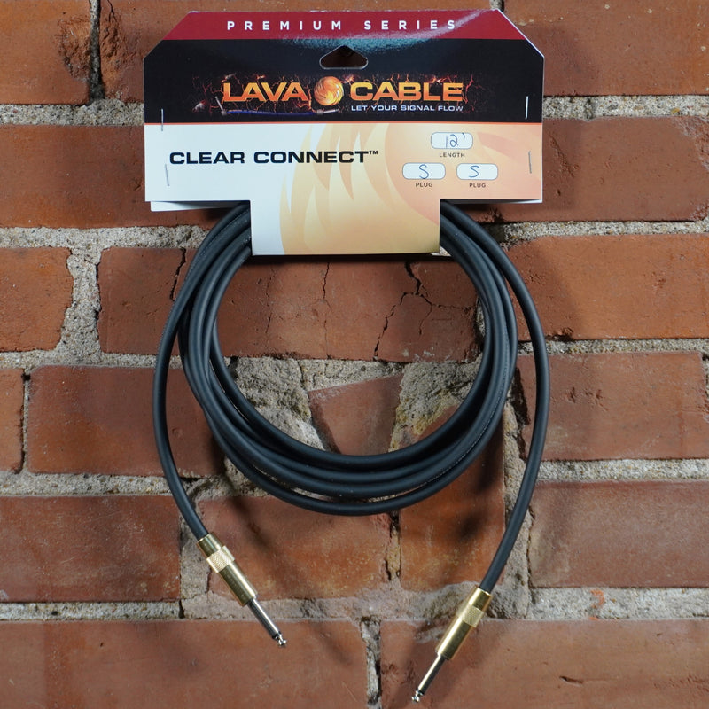 Lava Clear Connect Instrument Cable 12ft 1/4 - 1/4