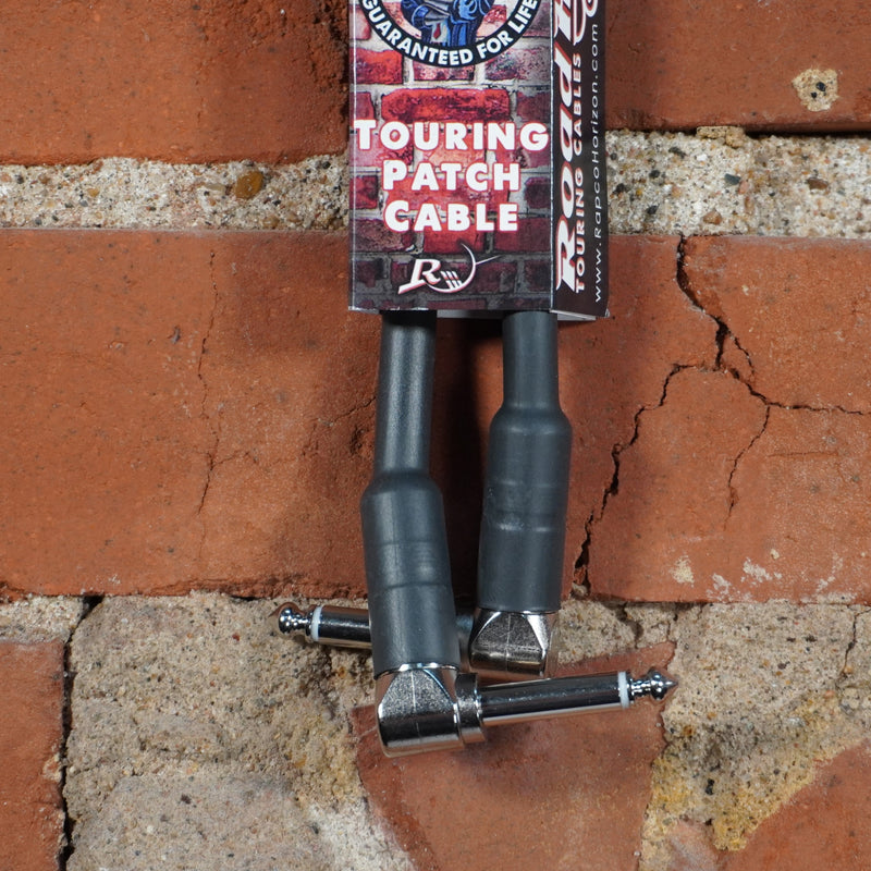 Road Hog 1/4" Instrument Cable RA -RA 2ft