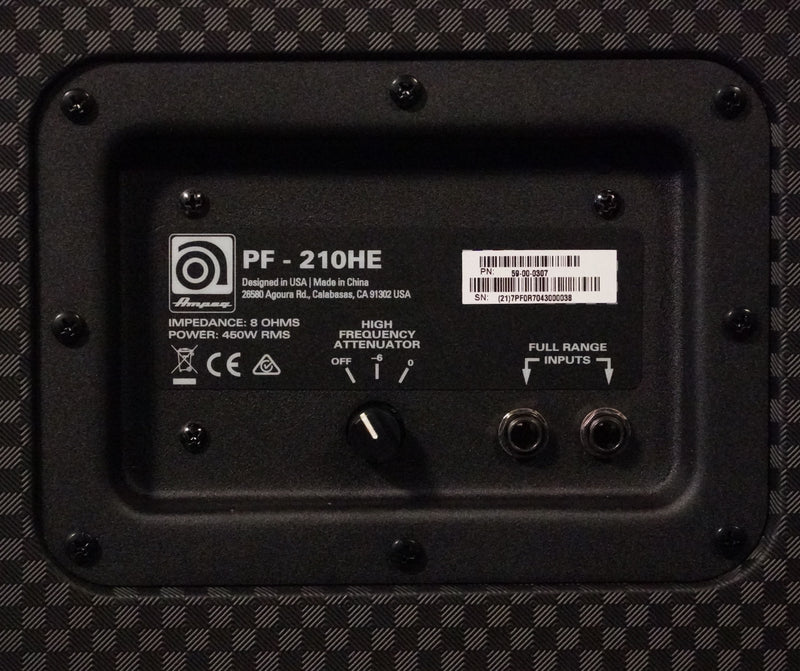 Ampeg Portaflex 2 x 10" Bass Cab PF-210HE 450 watts